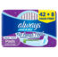 Always Clean & Dry Maxi Thick, Large sanitary pads with wings, 50 pads (42+8)