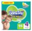 BabyJoy Compressed Diamond Pad, Size 4, Large, 10-18 kg, Jumbo Box, 96 Diapers