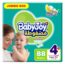 BabyJoy Compressed Diamond Pad, Size 4+, Large+, 12-21 kg, Jumbo Box, 88 Diapers