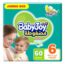 BabyJoy Compressed Diamond Pad, Size 6, Junior XXL, 16+ kg, Jumbo Box, 60 Diapers