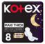 Kotex Maxi Night Pads, 8 Sanitary Pads