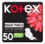 Kotex Maxi Super Pads, 50 Sanitary Pads