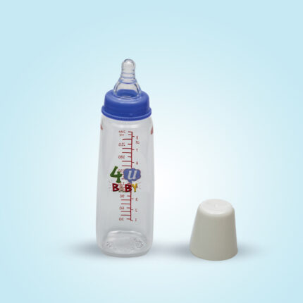 4 U Baby glass feeding bottle(without handle) 240ml